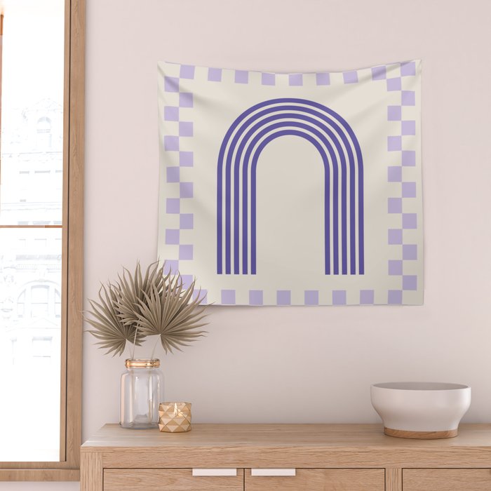 Chess Rainbow Wall Tapestry Gallery Image 2