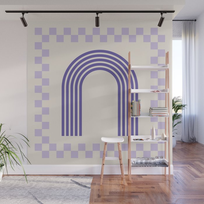 Chess Rainbow Wall Mural Gallery Image 1