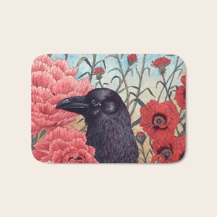 Crow Effigy Bath Mat Gallery Image 1