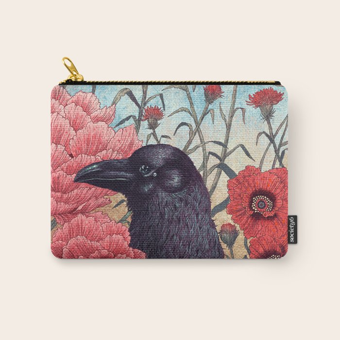 Crow Effigy Carry All Pouch Gallery Image 1