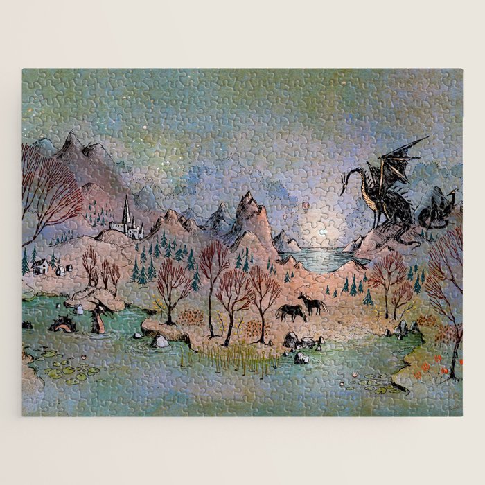 Dragon Hills Jigsaw Puzzle Gallery Image 1