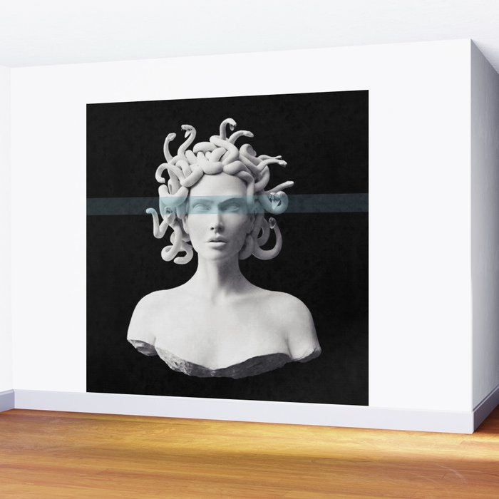 Medusa Wall Mural Gallery Image 2