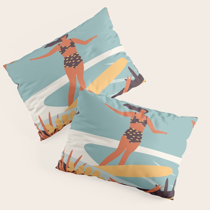 Blue Hawaii Pillow Sham Gallery Image 3