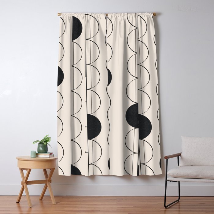 Lines in Motion 5 Window Curtain Gallery Image 1