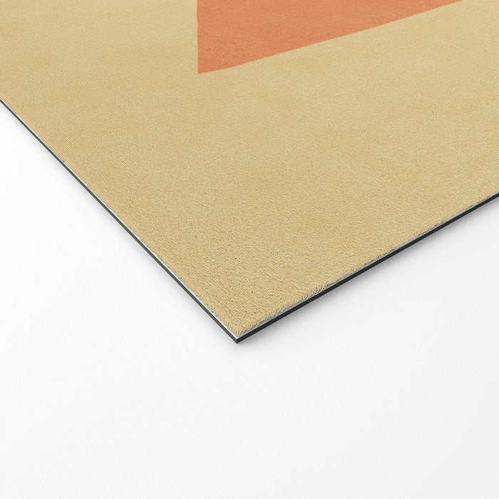 Geometric Vase - Orange Gold  Welcome Mat Gallery Image 2
