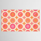 Sunshine Faces - Pink OmbrÃ© Tablecloth Gallery Image 2