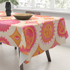 Sunshine Faces - Pink OmbrÃ© Tablecloth Gallery Image 3