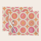 Sunshine Faces - Pink OmbrÃ© Placemat Gallery Image 1