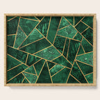 Deep Emerald Serving Tray Gallery Image 1