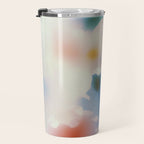 Dreamy Pastel Floral Blur with Soft Focus Aesthetic Travel Mug Gallery Image 3