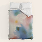 Dreamy Pastel Floral Blur with Soft Focus Aesthetic Comforter Gallery Image 6
