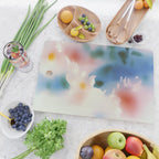 Dreamy Pastel Floral Blur with Soft Focus Aesthetic Cutting Board Gallery Image 2
