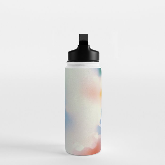 Dreamy Pastel Floral Blur with Soft Focus Aesthetic Water Bottle Gallery Image 3