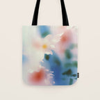Dreamy Pastel Floral Blur with Soft Focus Aesthetic Tote Bag Gallery Image 1