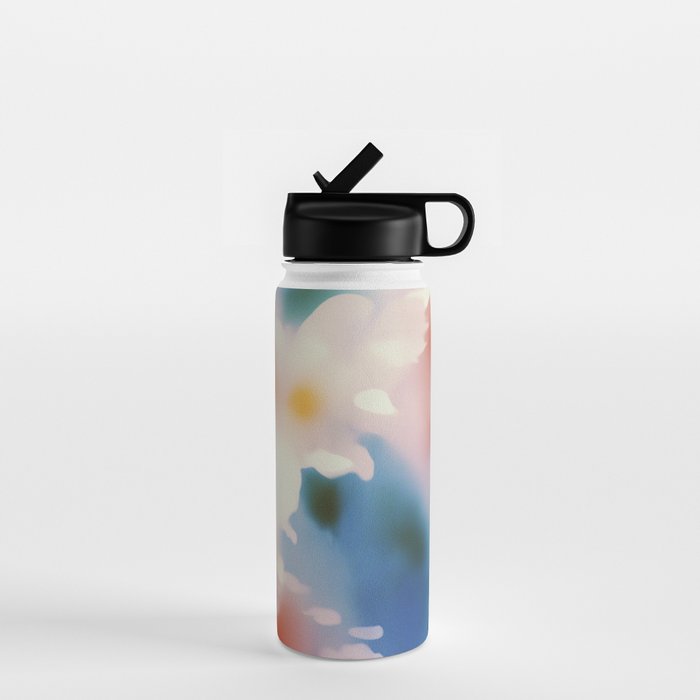 Dreamy Pastel Floral Blur with Soft Focus Aesthetic Water Bottle Gallery Image 1