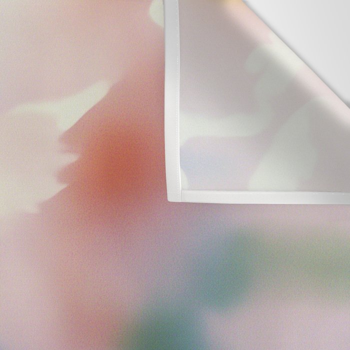 Dreamy Pastel Floral Blur with Soft Focus Aesthetic Wall Tapestry Gallery Image 3