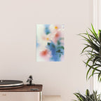 Dreamy Pastel Floral Blur with Soft Focus Aesthetic Poster Gallery Image 2