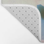 Dreamy Pastel Floral Blur with Soft Focus Aesthetic Bath Mat Gallery Image 2