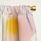 Dreamy Pastel Floral Blur with Soft Focus Aesthetic Window Curtain Gallery Image 2