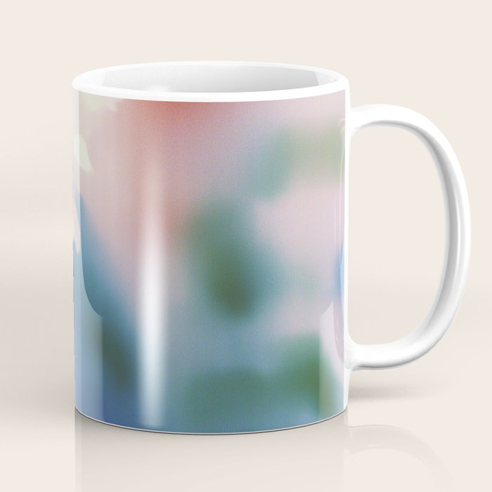 Dreamy Pastel Floral Blur with Soft Focus Aesthetic Coffee Mug Gallery Image 1