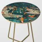 Flamingo Creek #flamingo #tropical #illustration Side Table Gallery Image 2