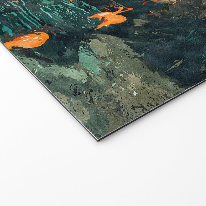 Flamingo Creek #flamingo #tropical #illustration Welcome Mat Gallery Image 2