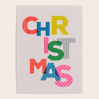Christmas colorful typography Poster Gallery Image 4