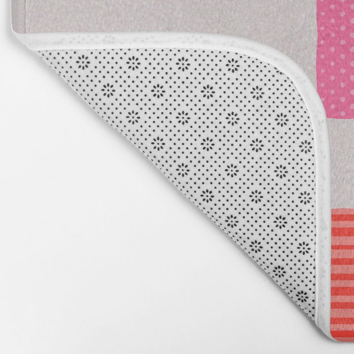 Christmas colorful typography Bath Mat Gallery Image 2
