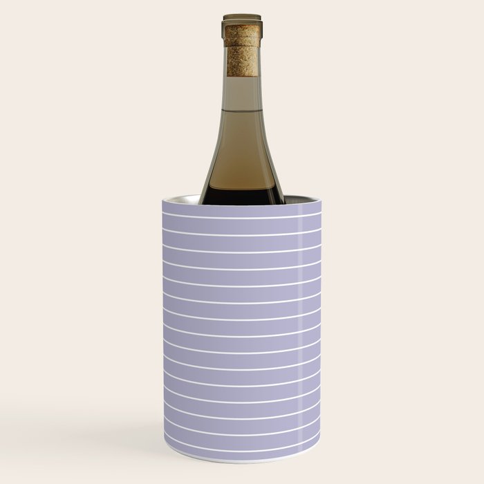 Minimal Arch XXXIII Lilac Purple Modern Geometric Lines Wine Chiller Gallery Image 1