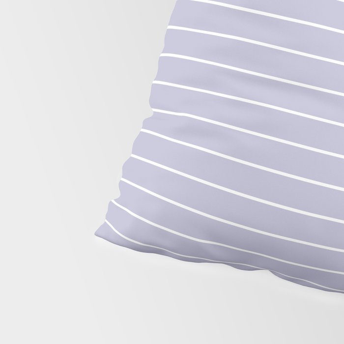 Minimal Arch XXXIII Lilac Purple Modern Geometric Lines Pillow Sham Gallery Image 4