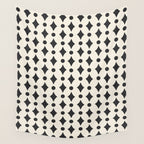 Vintage Jewels - Black Wall Tapestry Gallery Image 4