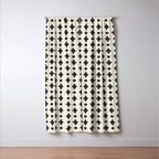 Vintage Jewels - Black Window Curtain Gallery Image 3