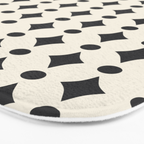 Vintage Jewels - Black Bath Mat Gallery Image 3