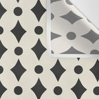 Vintage Jewels - Black Wall Tapestry Gallery Image 3