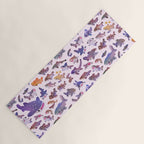 Shark day2 - bright Yoga Mat Gallery Image 1