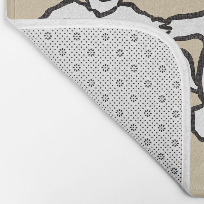 The angel and devil and cat Bath Mat Gallery Image 2