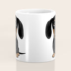 Black and Tan Dachshund | Cute Cartoon Wiener Dog Coffee Mug Gallery Image 4
