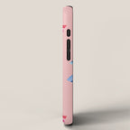Cast Your Vote | Hand-Lettered Pattern in Peach iPhone Case Gallery Image 2