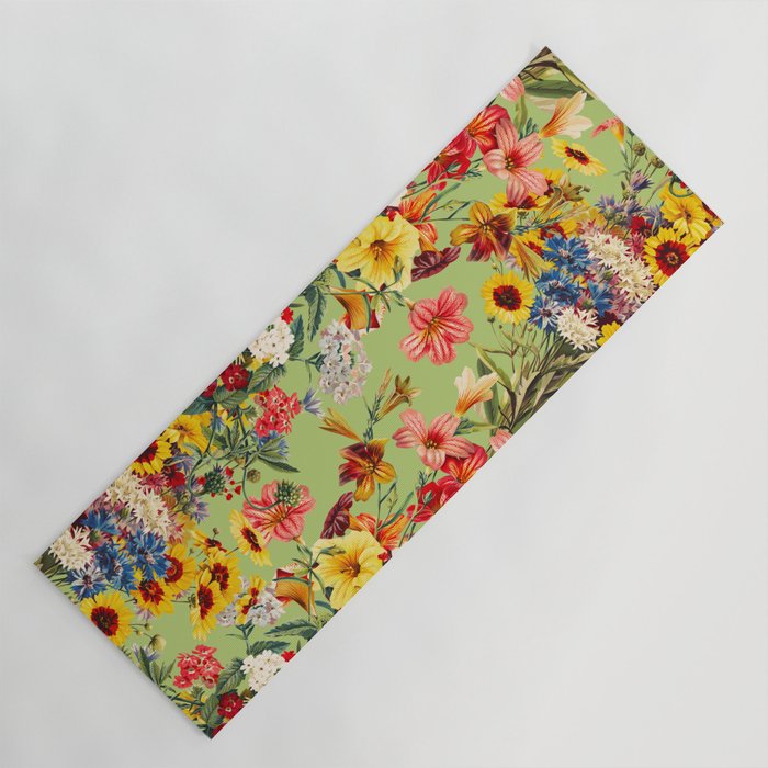 Wildflowers  Yoga Mat Gallery Image 1