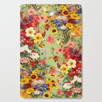 Wildflowers  Cutting Board Gallery Image 1