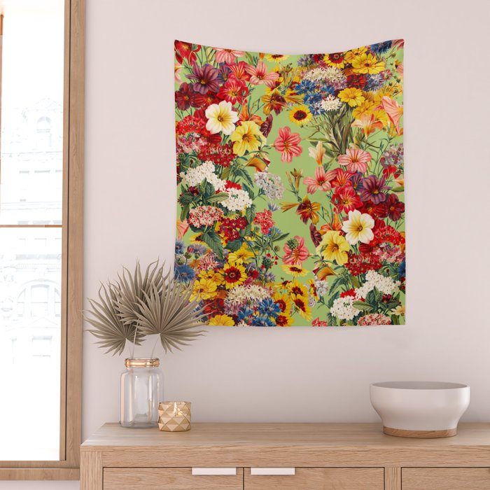 Wildflowers  Wall Tapestry Gallery Image 2