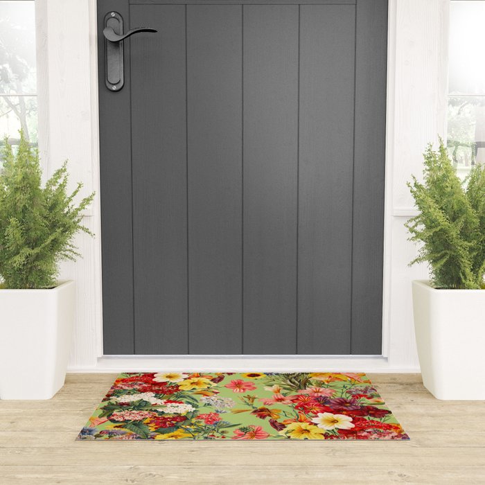 Wildflowers  Welcome Mat Gallery Image 3