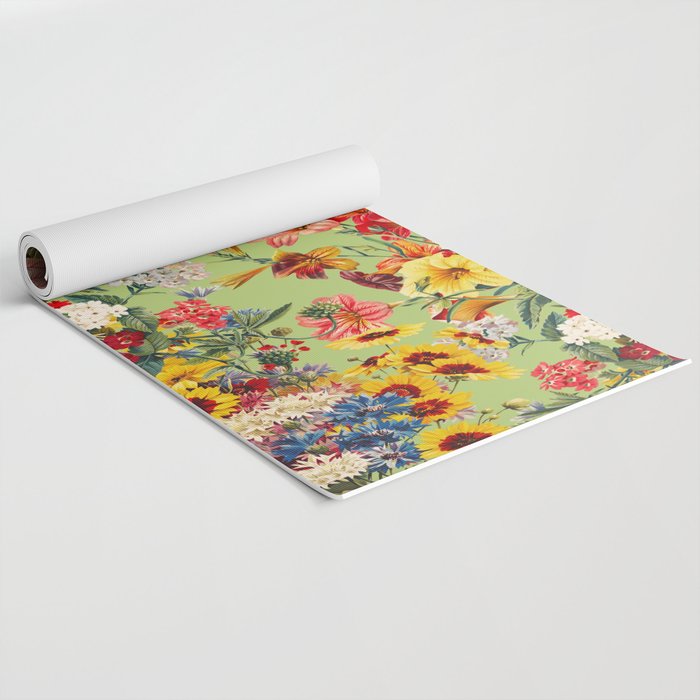 Wildflowers  Yoga Mat Gallery Image 2