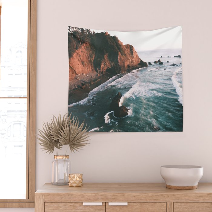 Oregon Coast II Wall Tapestry Gallery Image 2