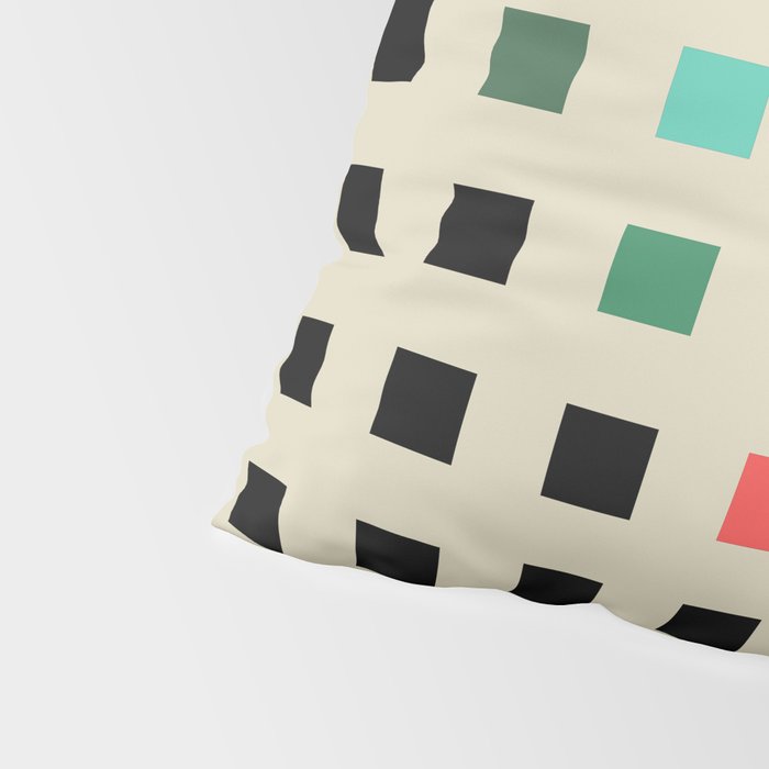 BAUHAUS POP VALENCIA Pillow Sham Gallery Image 4