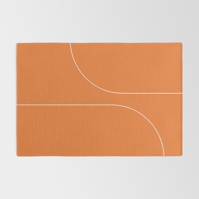 Modern Minimal Line Abstract XXV Rug Gallery Image 2