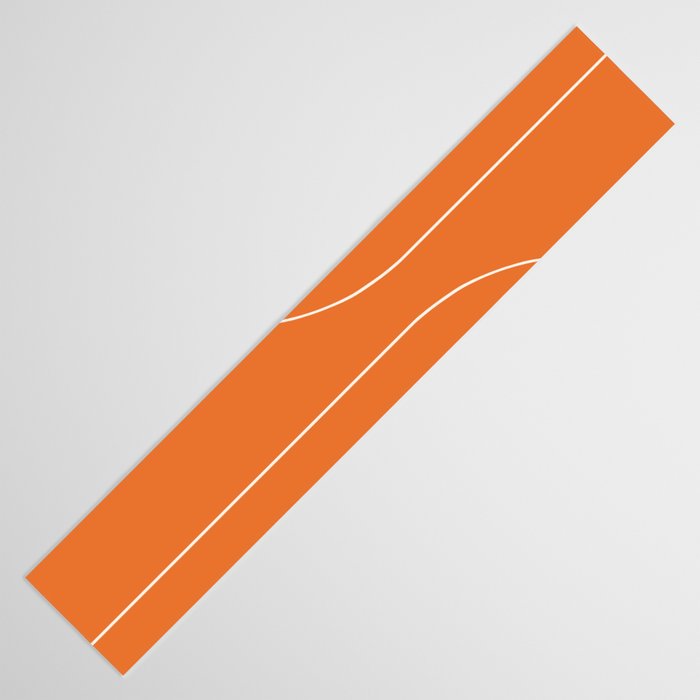 Modern Minimal Line Abstract XXV Table Runner Gallery Image 3