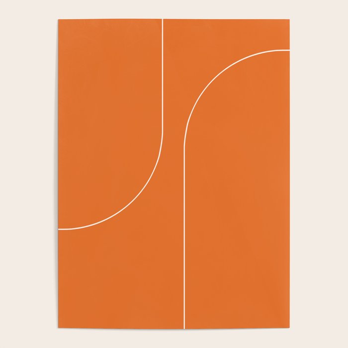 Modern Minimal Line Abstract XXV Poster Gallery Image 1