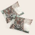 South Beach Bliss Tiger Prints Pillow Sham Gallery Image 3