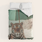 South Beach Bliss Tiger Prints Comforter Gallery Image 6